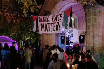 Anti-racist collectives at LUFF 2025.