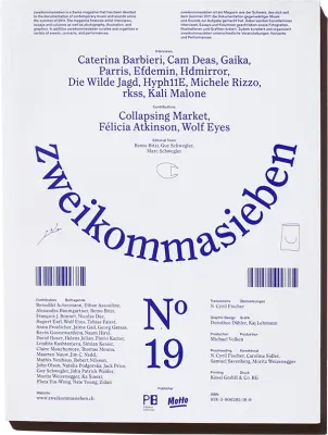 Cover of zweikommasieben #19