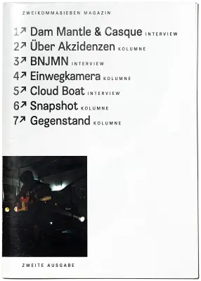 Cover of zweikommasieben #2