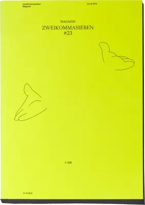 Cover of zweikommasieben #23