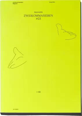 Cover of zweikommasieben #23
