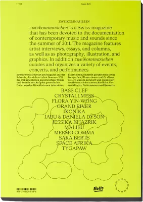 Back cover of zweikommasieben #23