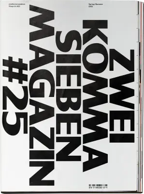 Cover of zweikommasieben #25