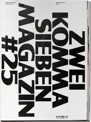 Cover of zweikommasieben #25