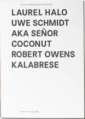 Cover of zweikommasieben #3