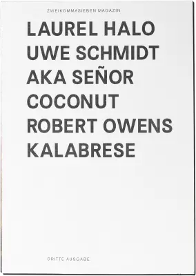 Cover of zweikommasieben #3