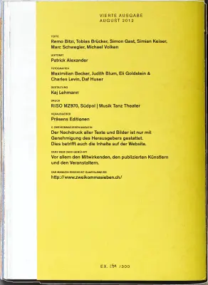 Back cover of zweikommasieben #4
