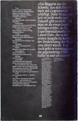 Back cover of zweikommasieben #7