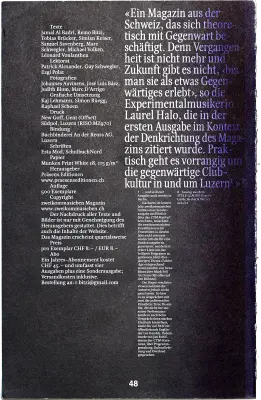 Back cover of zweikommasieben #7